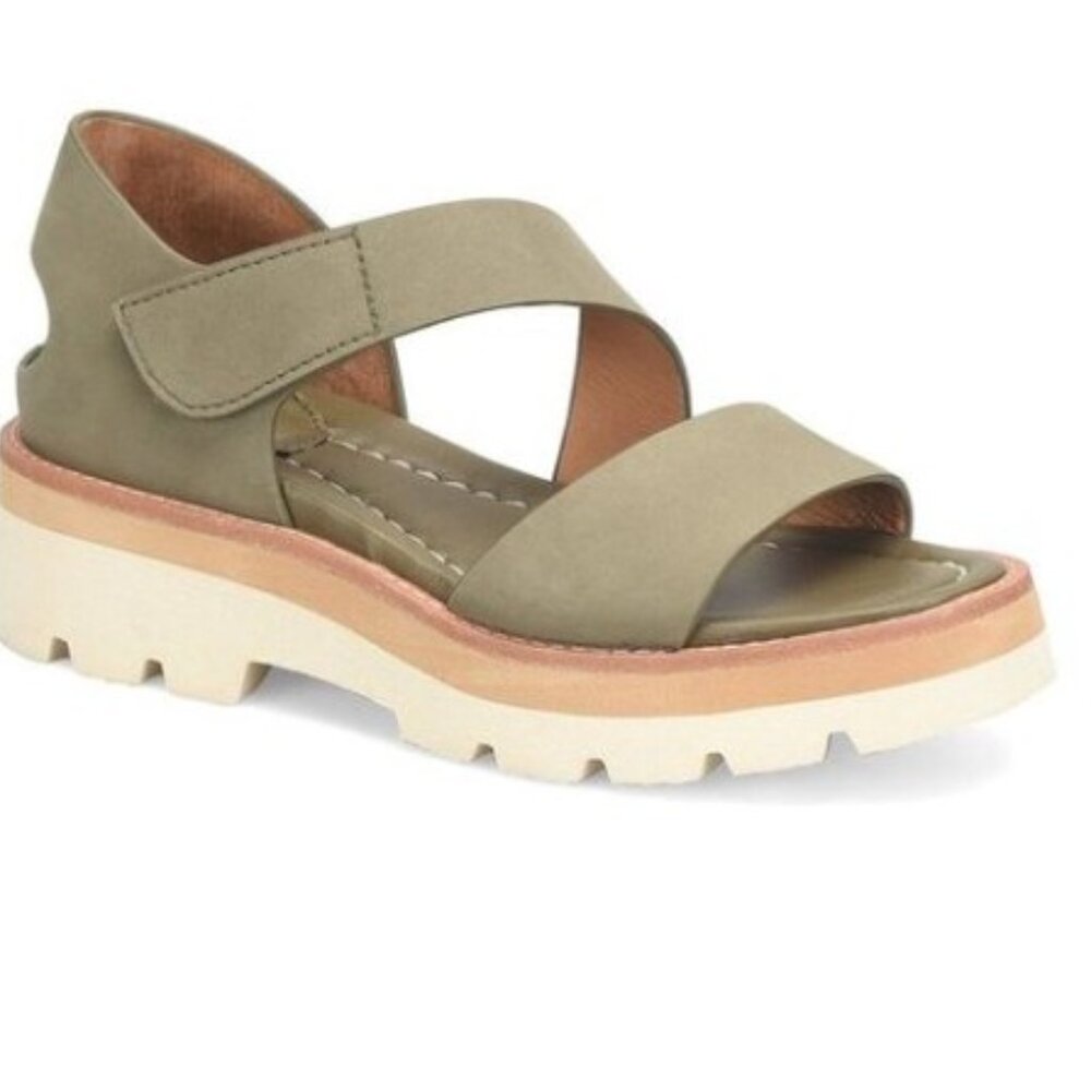 Sofft Pru Sandal Olive Green Size 9
